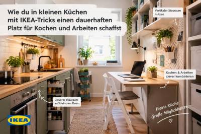 Wie du in kleinen Küchen mit ikea‑tricks einen dauerhaften Platz für Kochen und Arbeiten schaffst