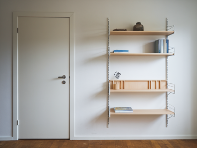 Wie du aus einer 60 cm wand und ikea besta in wenigen stunden ein multifunktionales eingangsregal baust